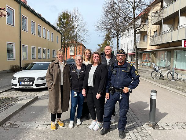 SSPF-teamet: Elin Hultgren, Ulrika Thorén, Therese Pihl, Linda Körner, Stefan Karlsson och Erik Björklund.